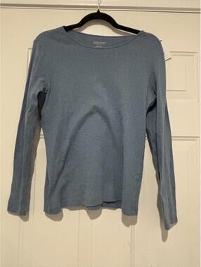Pendleton women's blue long sleeve 100% cotton shirt sz S #1581